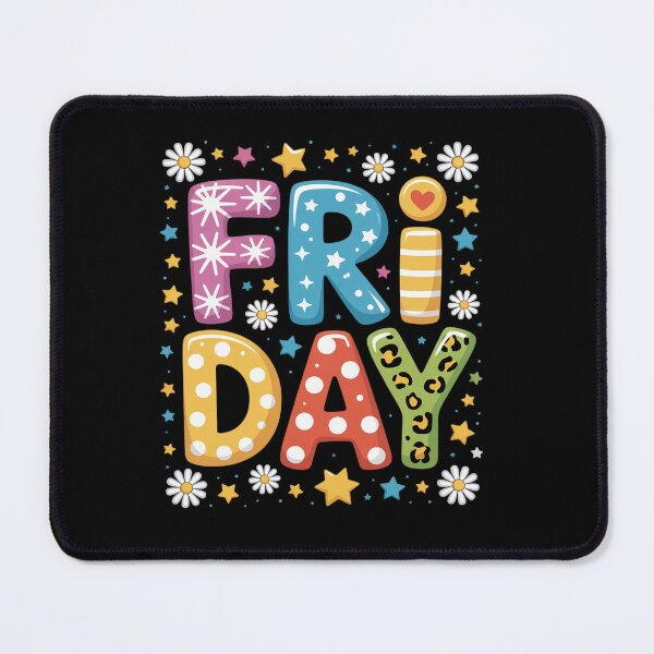 Item preview, Fri-Yay Happy Friday Weekend Teacher Back To School designed and sold by angolinnArt.