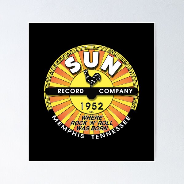 Item preview, SUN Record Company designed and sold by Lonesome Dog Art.