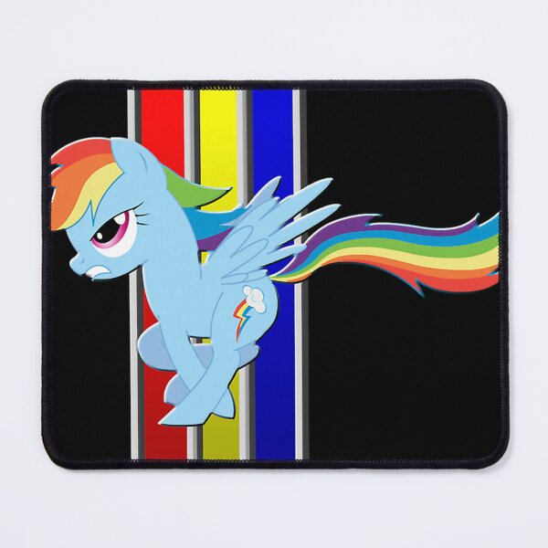 Item preview, Mustang Rainbow Dash (Logo) designed and sold by jaysxtreme.