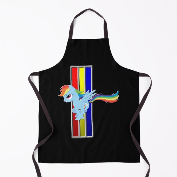 Item preview, Mustang Rainbow Dash (Logo) designed and sold by jaysxtreme.