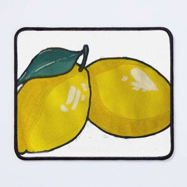 Item preview, AMALFI ZEST - HAND-PAINTED FRESH JUICY LEMONS ART designed and sold by PlanetofGiulia.