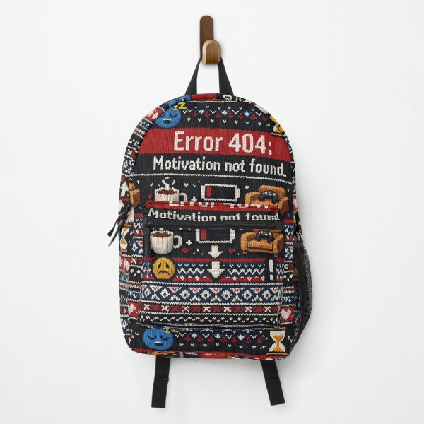 Item preview, Error 404 Motivation not found: Funny knitting design designed and sold by Mauswohn.