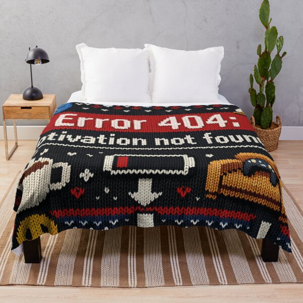 Item preview, Error 404 Motivation not found: Funny knitting design designed and sold by Mauswohn.