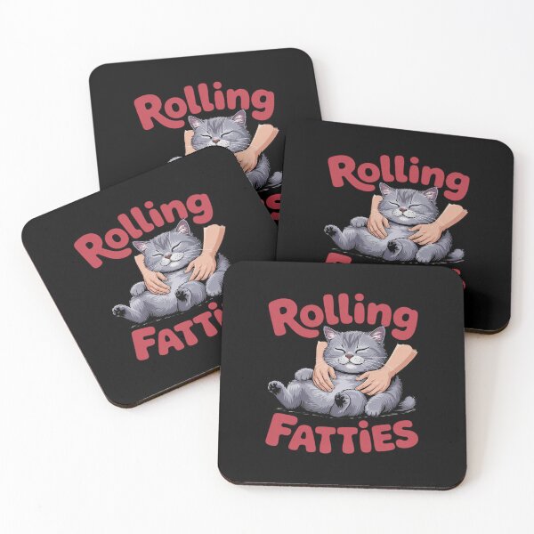 Item preview, Rolling Fatties cat cute cat lover Kitten Owner 3 designed and sold by joyouartArt.