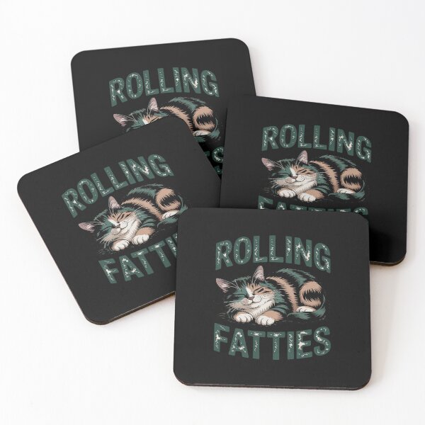 Item preview, Rolling Fatties cat cute cat lover Kitten Owner 4 designed and sold by joyouartArt.