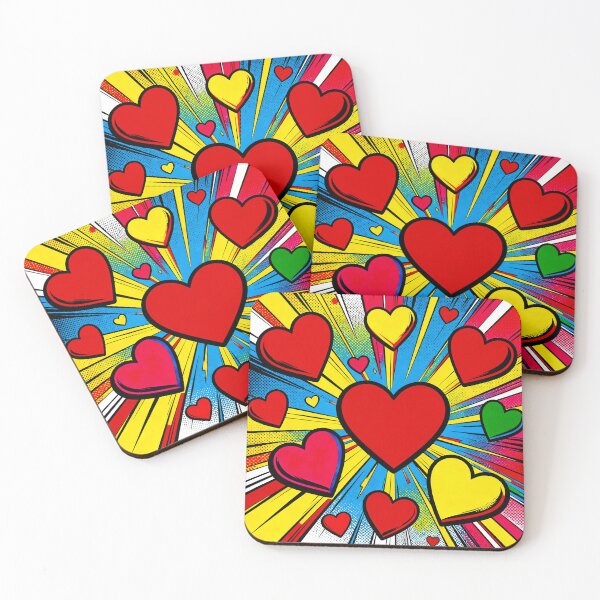 Item preview, Love in Every Stroke pop heart love #3 designed and sold by Helios Be. Lavsh.