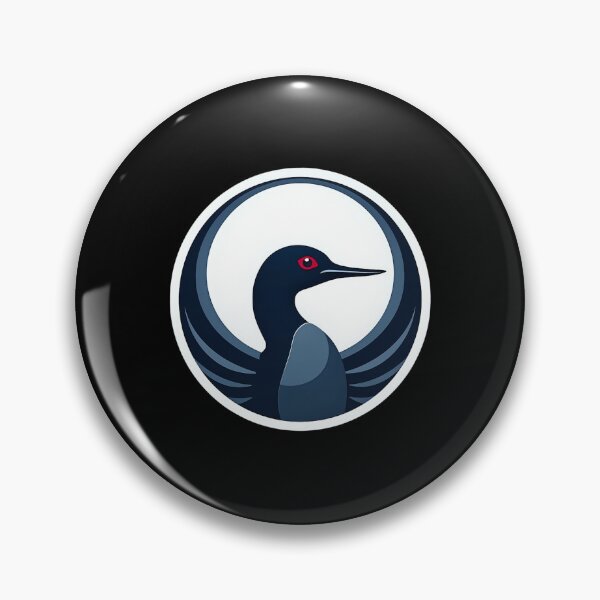 Item preview, Minnesota Galactic Loon - Sci-Fi State Bird Symbol designed and sold by CobyT0427.