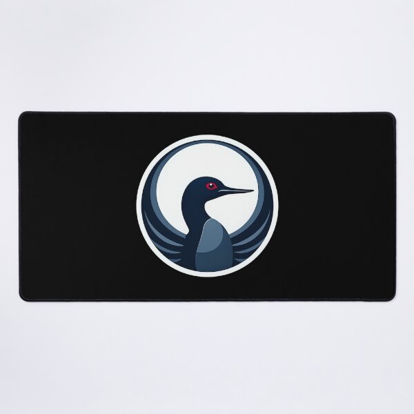 Aperçu de l'œuvre Le huard galactique du Minnesota - Symbole de l'oiseau d'État de science-fiction créée et vendue par CobyT0427.