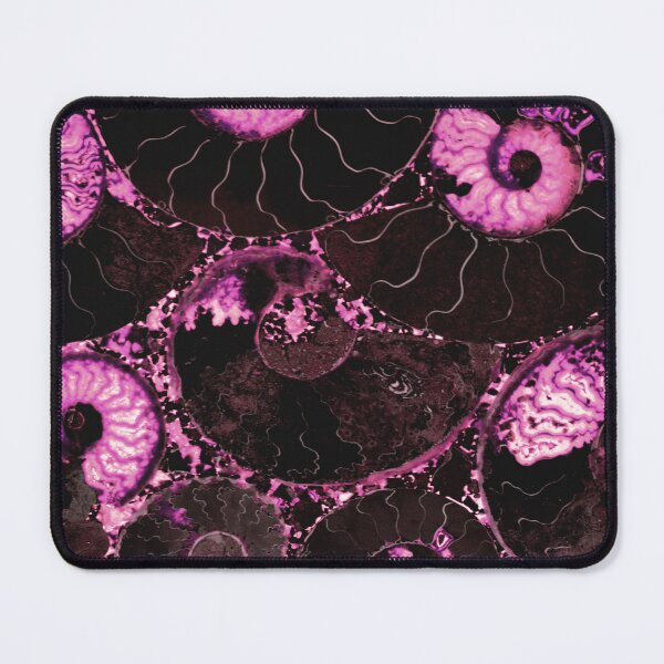 Item preview, Pink nautilus shell pattern, scared geometry, fossil, mollusk, squid, octopus, cuttlefish, designed and sold by hollycooper.