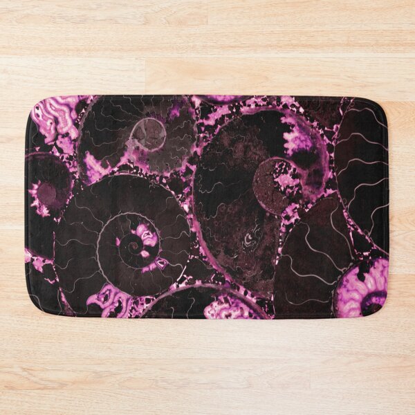 Item preview, Pink nautilus shell pattern, scared geometry, fossil, mollusk, squid, octopus, cuttlefish,  designed and sold by hollycooper.
