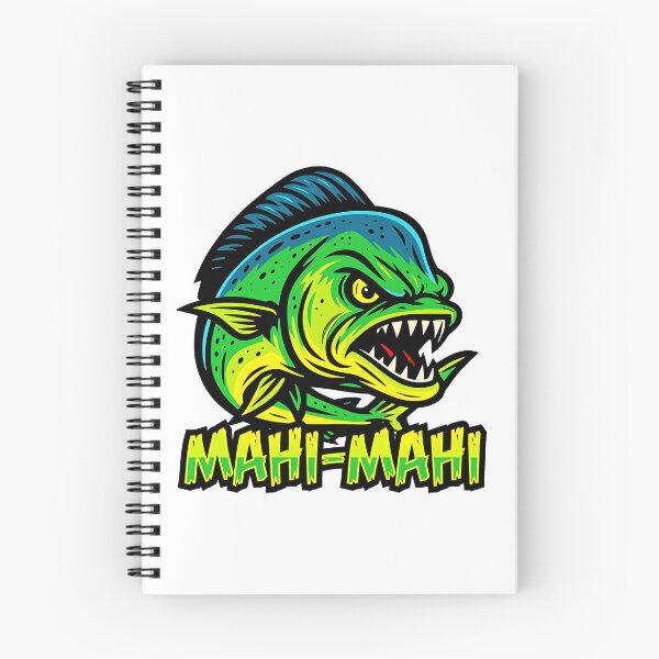 Item preview, Mahi-Mahi Monster Fishing Graphic | Aggressive Dolphin Fish Art designed and sold by WayoftheWater.