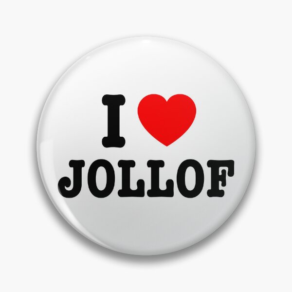 Item preview, I Love Jollof Rice | West African Food designed and sold by MammothArt.