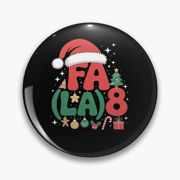 Item preview, Fa La 8 Christmas Xmas Math Teacher Christmas Party designed and sold by angolinnArt.