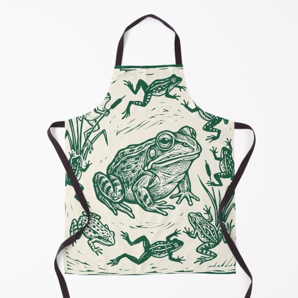 Item preview, Retro Frog Set Amphibian Cottagecore Toads designed and sold by Y-Vibes.