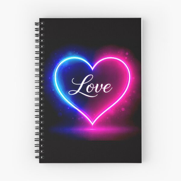 Item preview, Love in Every Stroke pop neon heart love #1 designed and sold by Helios Be. Lavsh.