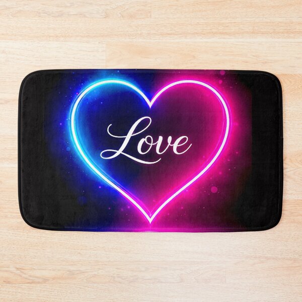 Item preview, Love in Every Stroke pop neon heart love #1 designed and sold by Helios Be. Lavsh.