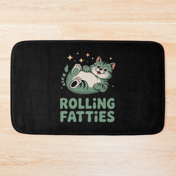 Item preview, Rolling Fatties Cat Cute Cat Lover designed and sold by joyouartArt.