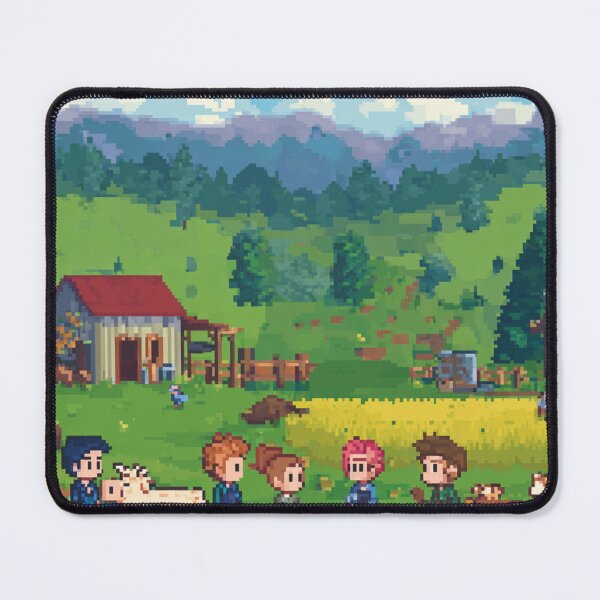 Item preview, Pixel Farmstead Dreams – Cosy Farming Adventure Artwork designed and sold by Pixel8Prints.