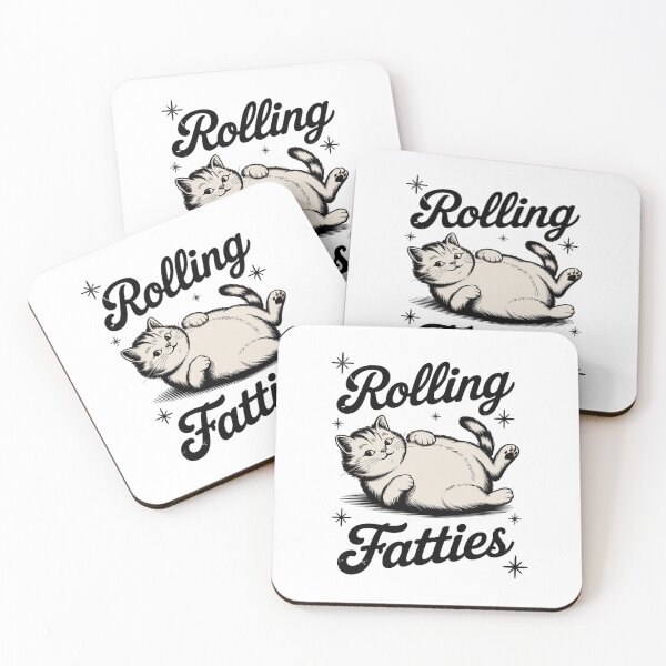 Item preview, Rolling Fatties Cat  Fat Kitten Men Women Kids Girls 7 designed and sold by joyouartArt.