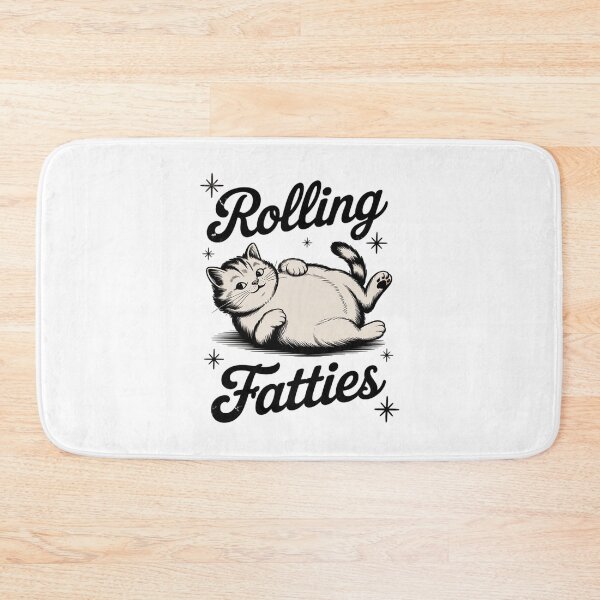 Item preview, Rolling Fatties Cat  Fat Kitten Men Women Kids Girls 7 designed and sold by joyouartArt.