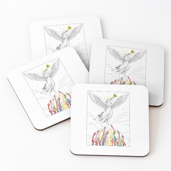 Item preview, Rainbow Ascension – Pride Angel of Hope designed and sold by Pride_Prints.