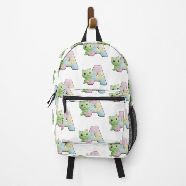 Item preview, Adorable 3D Pastel Letter A with Cute Baby Dinosaur designed and sold by Rose Collection Shop.