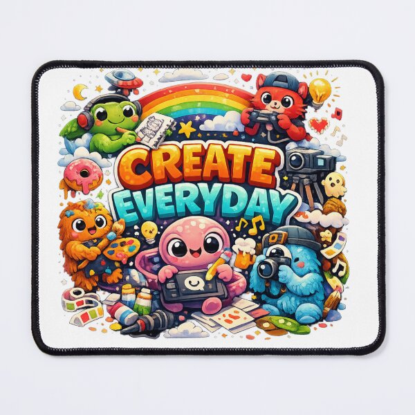 Item preview, Create Everyday – Cute Creative Animals Art for Kids & Creators designed and sold by Divine Design's .