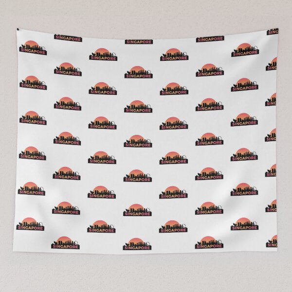 Item preview, Singapore Skyline designed and sold by M4nulas.