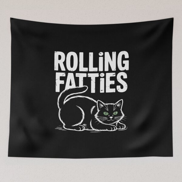Item preview, Rolling Fatties Cat Fat Kitten Men Women Kids Girls designed and sold by joyouartArt.