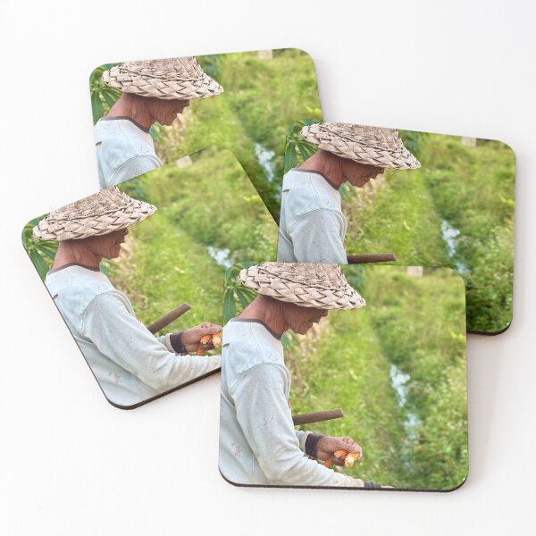 Item preview, Balinese working at a rice field designed and sold by Finest-Pictures.