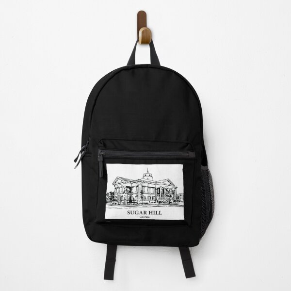 Item preview, Sugar Hill GA - Ink Cityscape Illustration designed and sold by Lakeric Cityscapes.