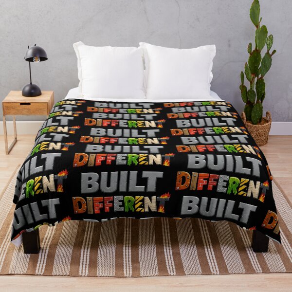 Item preview, Built Different Bold Material Typography Design designed and sold by TeeTimeTreasure.