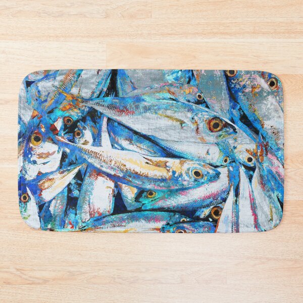 Item preview, Fish Eyes Tropical Beach Art designed and sold by Sharon Cummings Art.