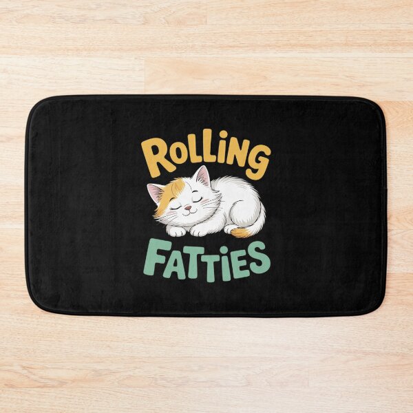 Item preview, Rolling Fatties Cat Kitty Kitten Lovers  designed and sold by joyouartArt.