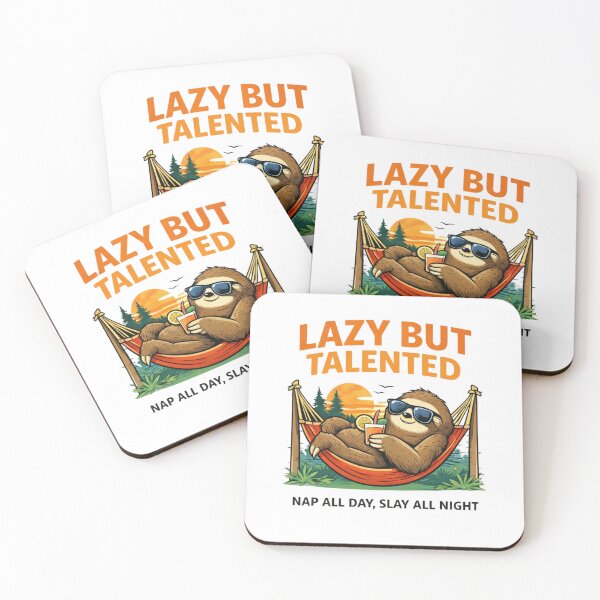 Item preview, Lazy But Talented Funny Sloth Graphic | Chill Humor designed and sold by MOTAS FASHION .