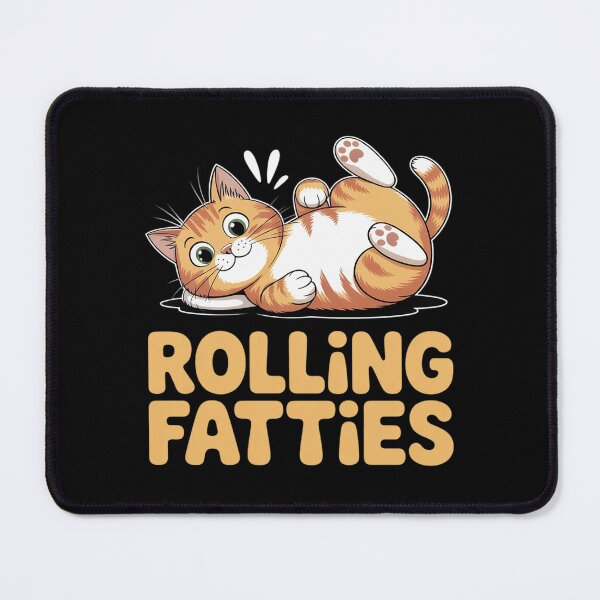 Item preview, Rolling Fatties Cat Kitty Animal Pet Lovers designed and sold by joyouartArt.