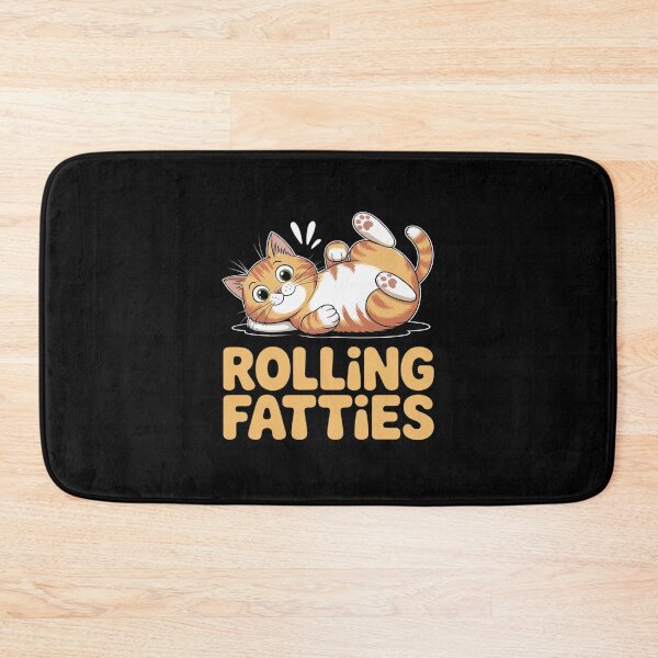Item preview, Rolling Fatties Cat Kitty Animal Pet Lovers designed and sold by joyouartArt.