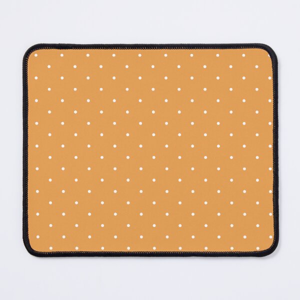 Item preview, White polka dots on yellow background designed and sold by RishabhArts1.