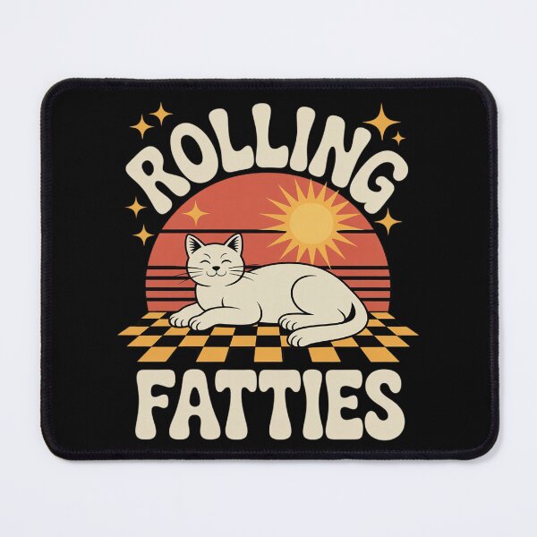 Item preview, Rolling Fatties Cat Lover Cat Kitten designed and sold by joyouartArt.