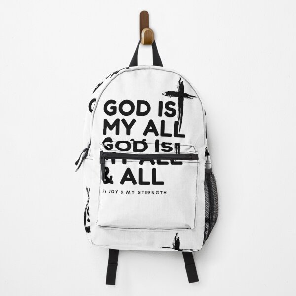 Item preview, God is my all and all Christian faith design designed and sold by TheProverbsMom.