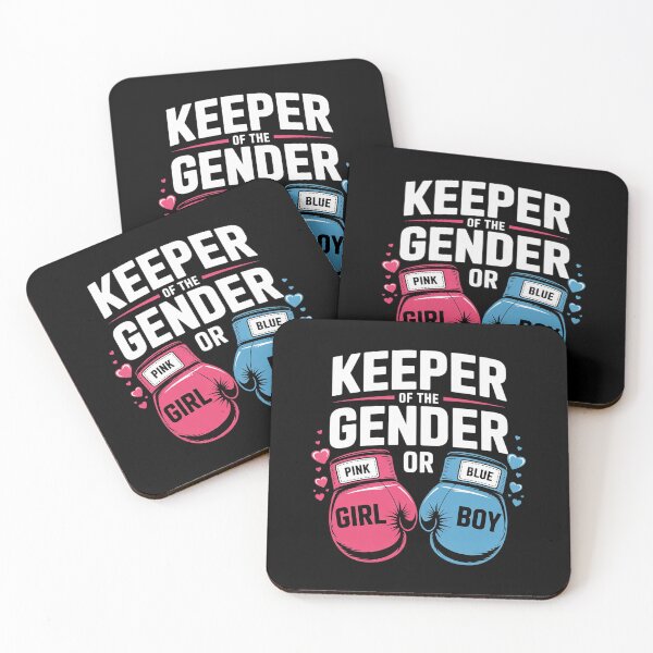 Item preview, Gender Reveal Party Keeper Of Gender Boxing designed and sold by MarkLeedsArt.