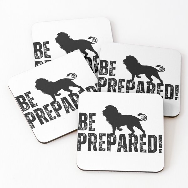Item preview, Be Prepared designed and sold by WonderlandLaf.