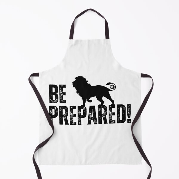 Item preview, Be Prepared designed and sold by WonderlandLaf.