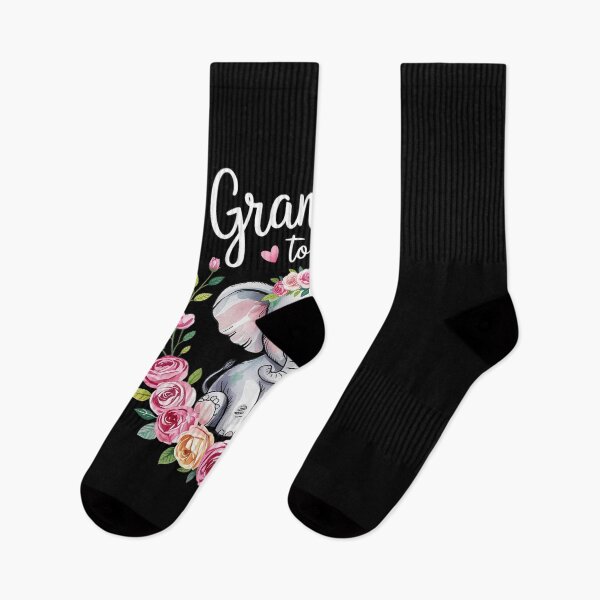 Item preview, Grandma To Be Elephant Baby Shower Floral designed and sold by MarkLeedsArt.