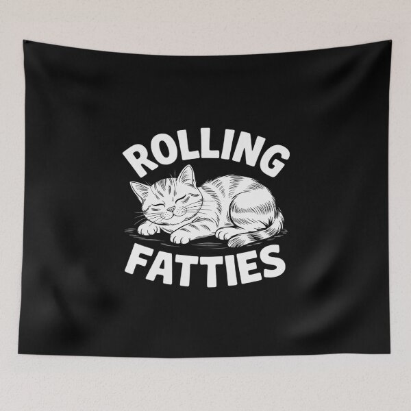 Item preview, Rolling Fatties Chonk Cat Lover Cat Mom Cat Dad Feline designed and sold by joyouartArt.