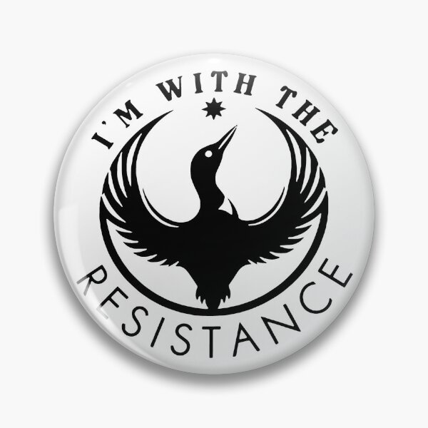 Item preview, With the Resistance MN Rebel Loon Ice Out designed and sold by WatercolourferS.