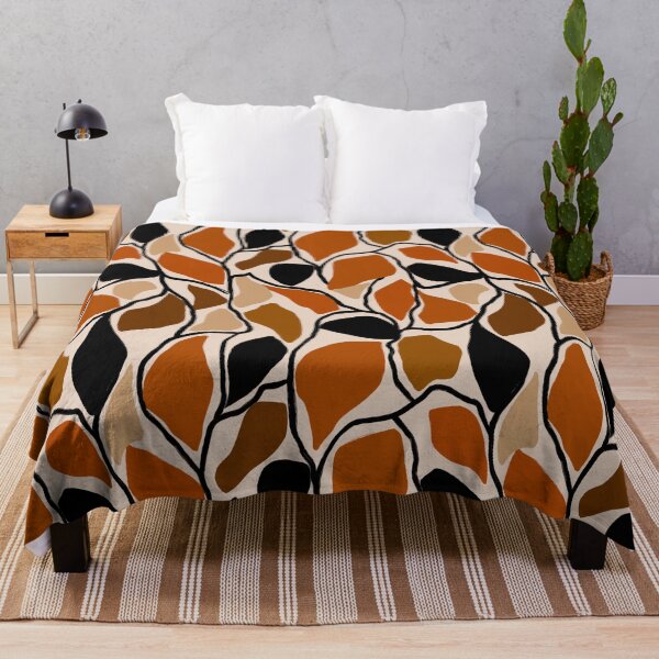 Item preview, Earthy Organic Shapes Abstract Mosaic Pattern designed and sold by Prismatect.