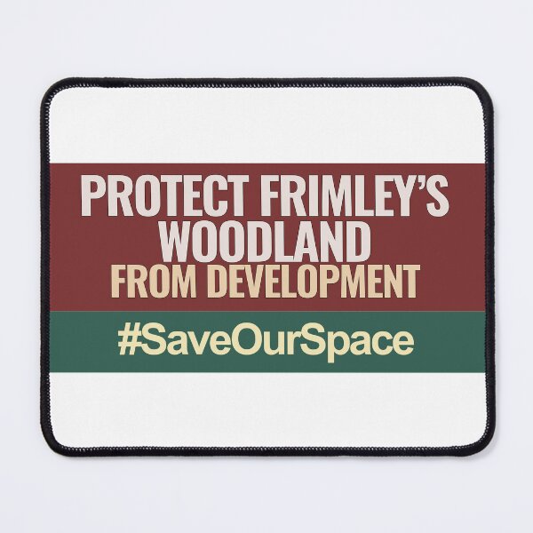 Item preview, Protect Frimley Woods bumper sticker designed and sold by protectfrimley.