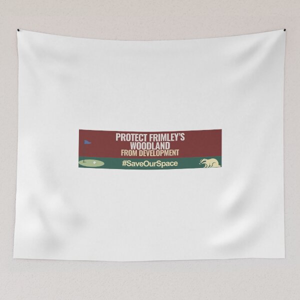 Item preview, Protect Frimley Woods bumper sticker designed and sold by protectfrimley.