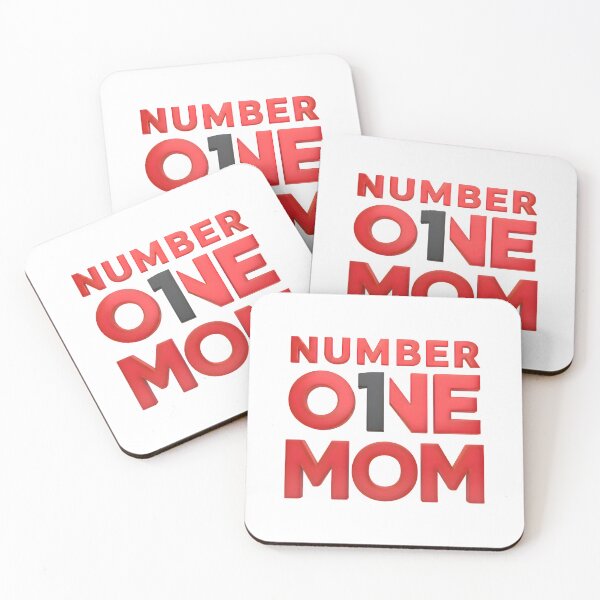 Item preview, Number One Mom – Bold 3D Typography Gift designed and sold by Psycho-Crazy.